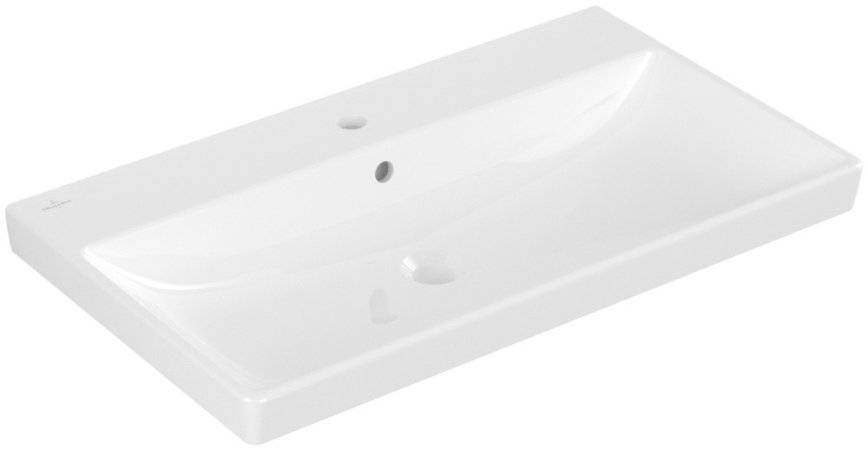 Villeroy & Boch 41568001 - Стенна мивка AVENTO 80x47 см керамика/бяла