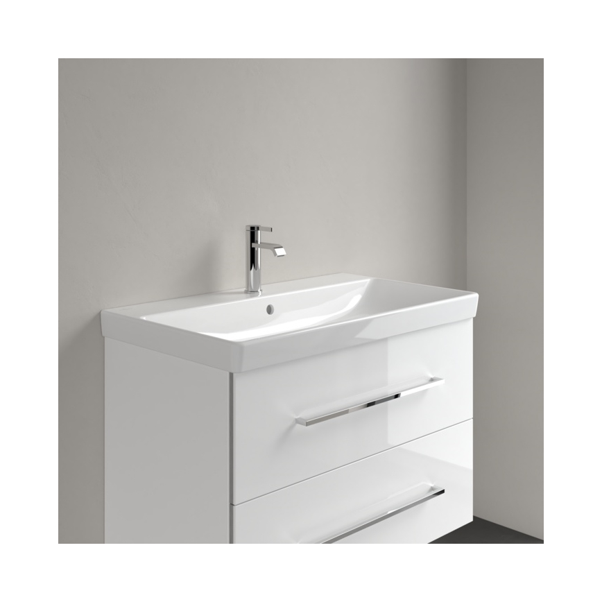 Villeroy & Boch 41568001 - Стенна мивка AVENTO 80x47 см керамика/бяла