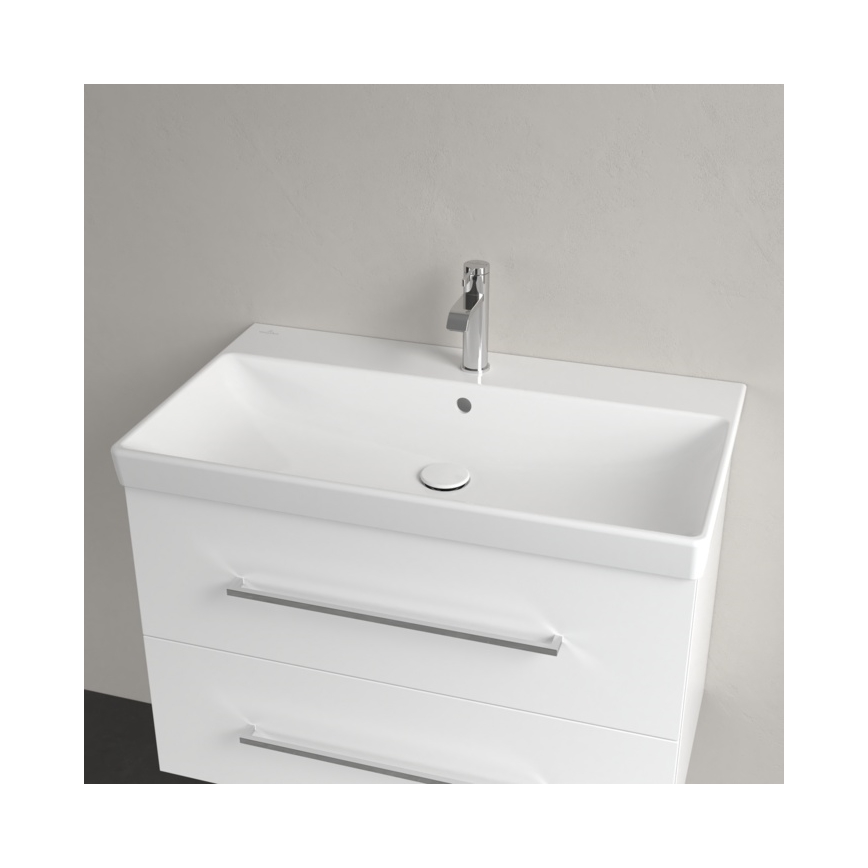 Villeroy & Boch 41568001 - Стенна мивка AVENTO 80x47 см керамика/бяла