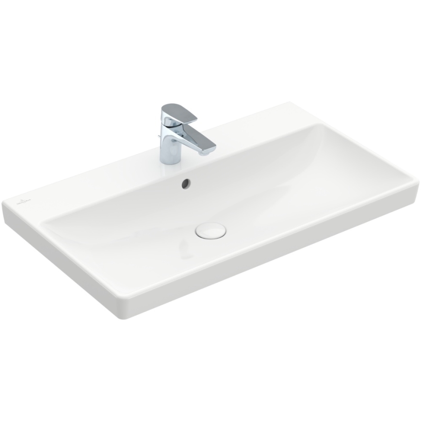 Villeroy & Boch 41568001 - Стенна мивка AVENTO 80x47 см керамика/бяла