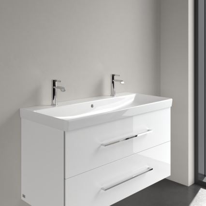 Villeroy & Boch 4156A401 - Стенен умивалник AVENTO 100x47 cm керамика/бял