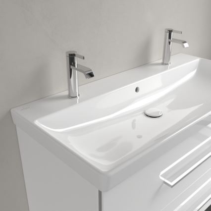 Villeroy & Boch 4156A401 - Стенен умивалник AVENTO 100x47 cm керамика/бял