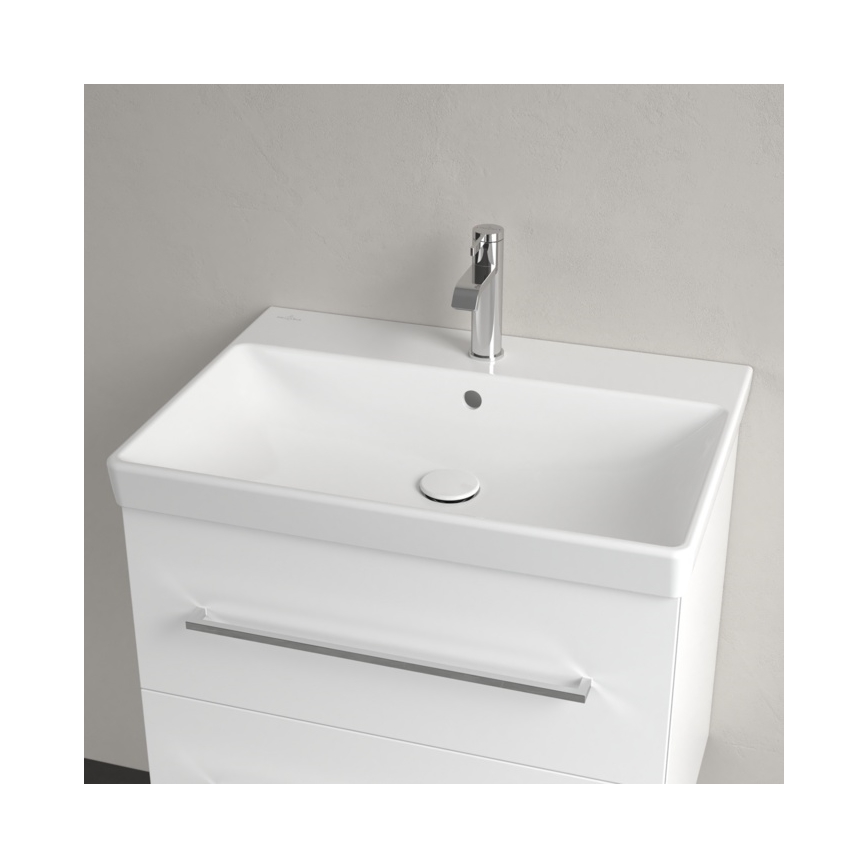 Villeroy & Boch 41586501 - Вграден умивалник AVENTO 65x47 см керамика/бял