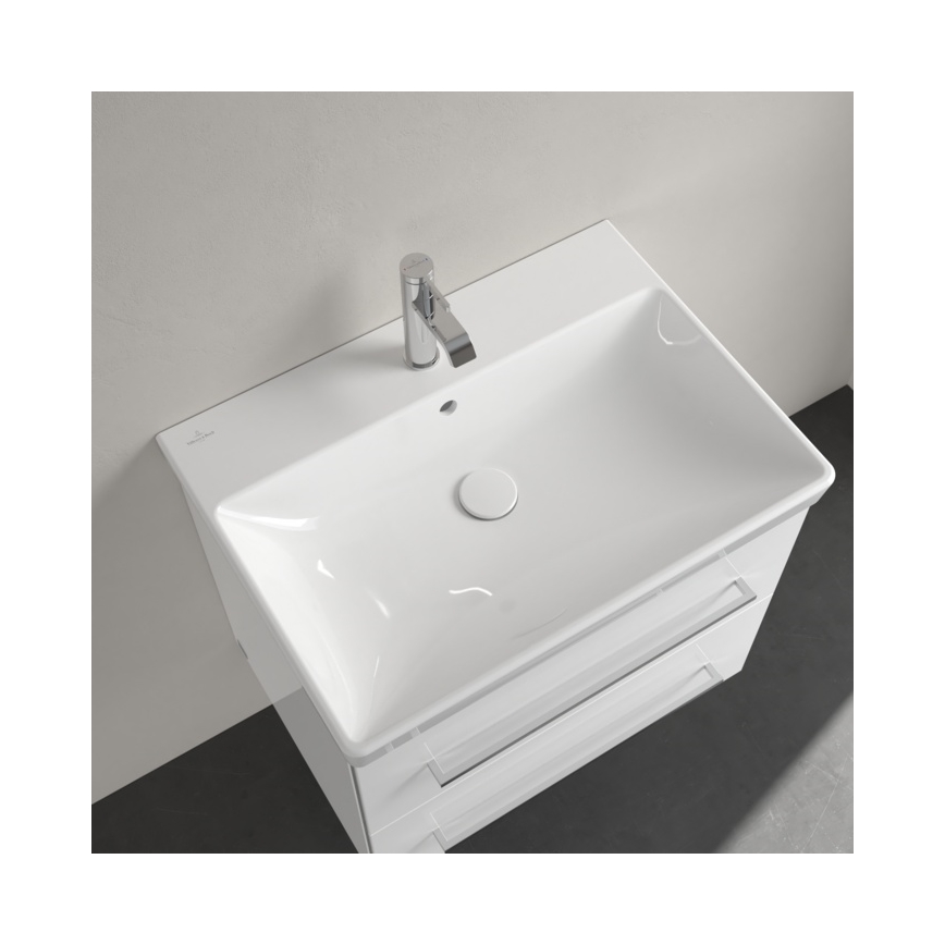 Villeroy & Boch 41586501 - Вграден умивалник AVENTO 65x47 см керамика/бял
