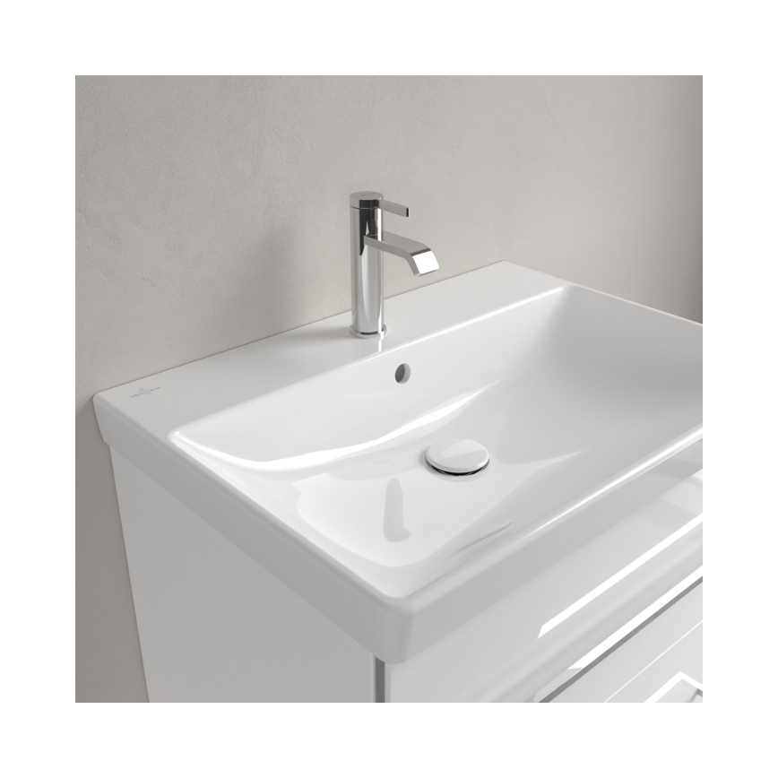 Villeroy & Boch 41586501 - Вграден умивалник AVENTO 65x47 см керамика/бял