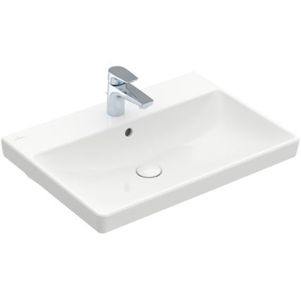 Villeroy & Boch 41586501 - Вграден умивалник AVENTO 65x47 см керамика/бял
