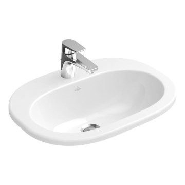 Villeroy & Boch 41615601 - Вграден умивалник O.NOVO 56x40,5 см керамика/бял