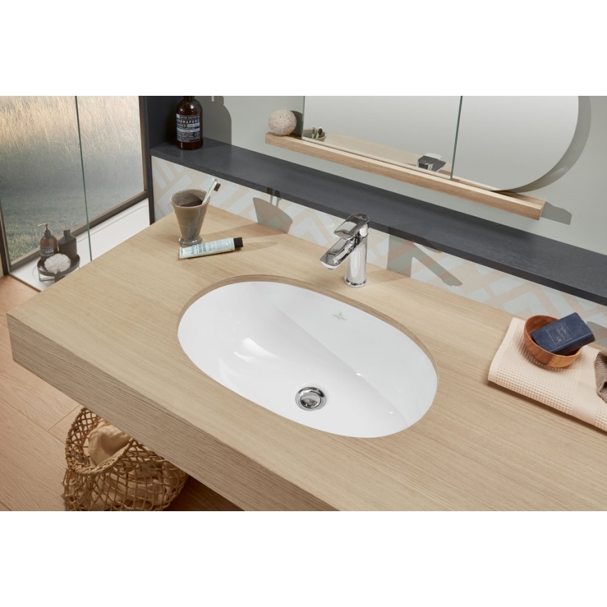Villeroy & Boch 41625001 - Умивалник за вграждане O.NOVO 53x32 cm керамика/бял