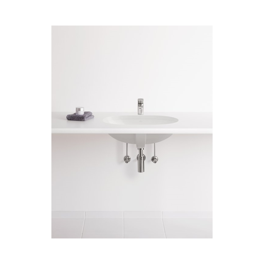 Villeroy & Boch 41626001 - Вграден умивалник O.NOVO 60x35 см керамика/бял