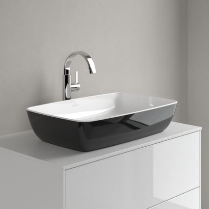Villeroy & Boch 417258BCT8 - Мивка за плот ARTIS 58x38,5 cm керамика/черно