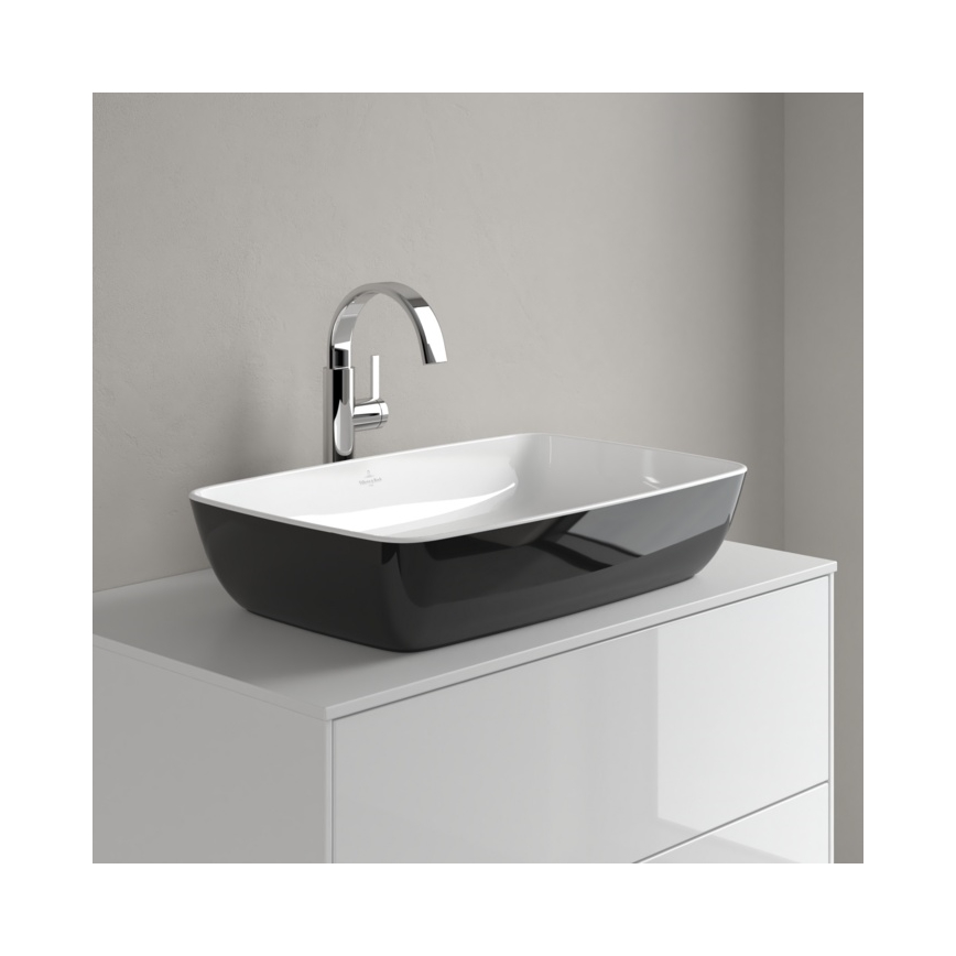 Villeroy & Boch 417258BCT8 - Мивка за плот ARTIS 58x38,5 cm керамика/черно