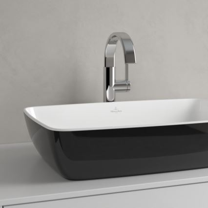 Villeroy & Boch 417258BCT8 - Мивка за плот ARTIS 58x38,5 cm керамика/черно