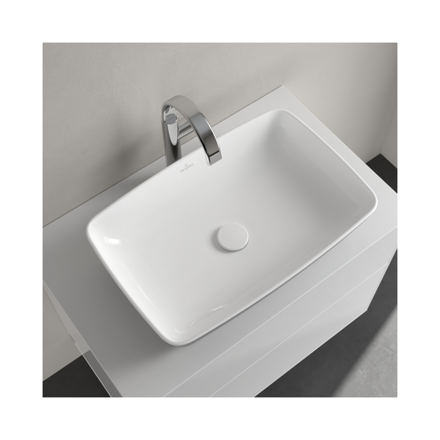 Villeroy & Boch 417258BCT8 - Мивка за плот ARTIS 58x38,5 cm керамика/черно