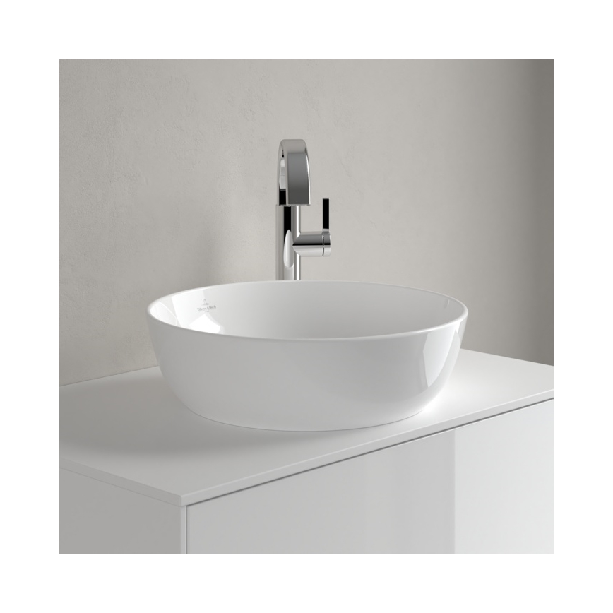 Villeroy & Boch 417943R1 - Мивка ARTIS за монтаж върху плот Ø 43 см, керамика/бяла