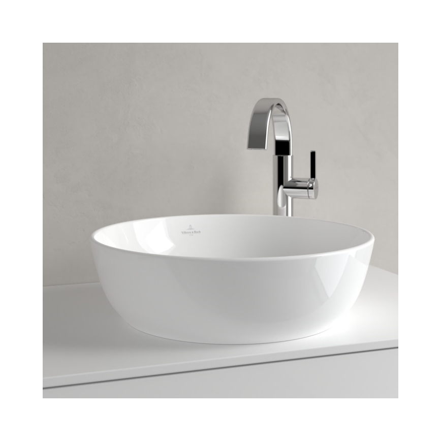 Villeroy & Boch 417943R1 - Мивка ARTIS за монтаж върху плот Ø 43 см, керамика/бяла