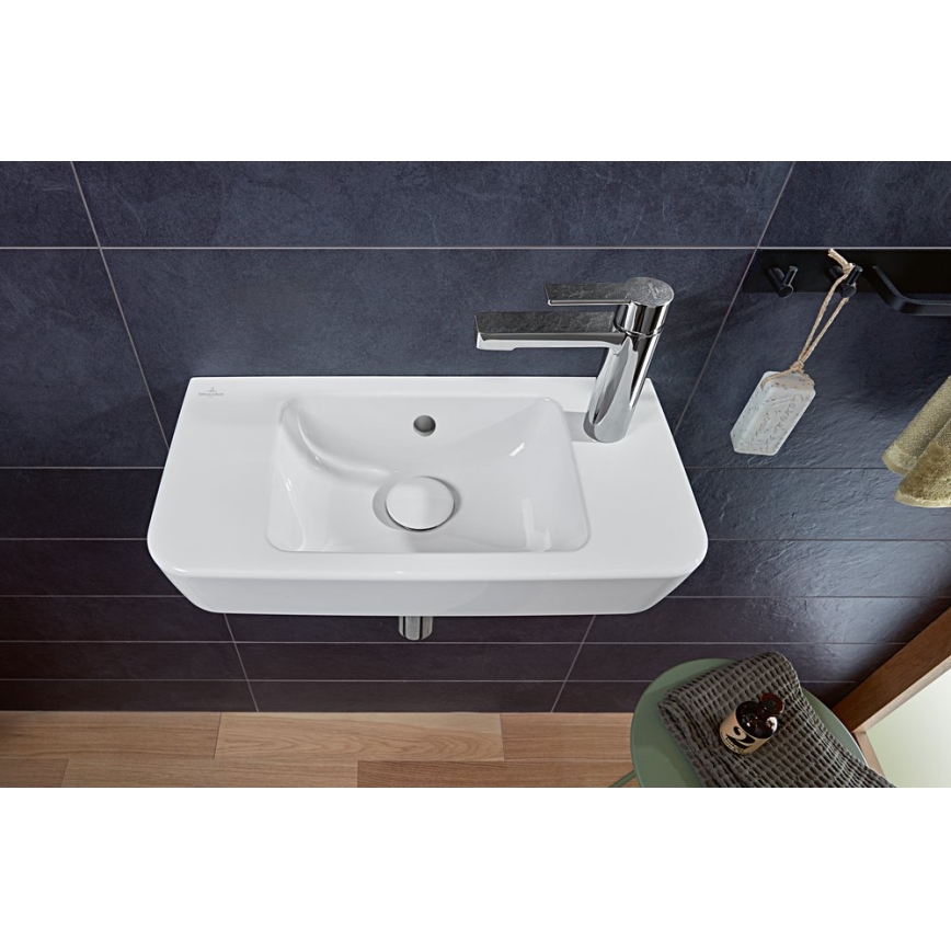 Villeroy & Boch 4342R501 - Стенна мивка O.NOVO 50x25 см керамика/бяла