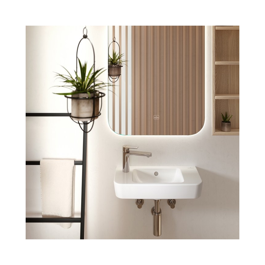 Villeroy & Boch 4342R501 - Стенна мивка O.NOVO 50x25 см керамика/бяла