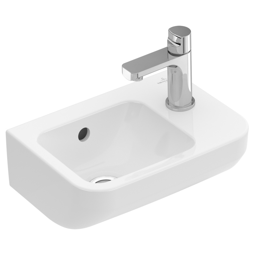 Villeroy & Boch 43733601 - Конзолен умивалник ARCHITECTURA 36x26 см керамичен/бял