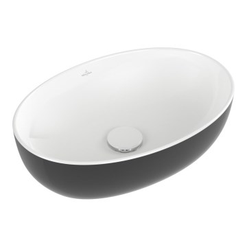 Villeroy & Boch 438848BCT8 - Вграден умивалник ARTIS 48 x 32,5 см керамика/черен