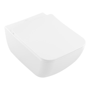 Villeroy & Boch 4611RLR1 - Подвесен унитаз с мека затваряща се седалка SoftClose VENTICELLO керамика/бял
