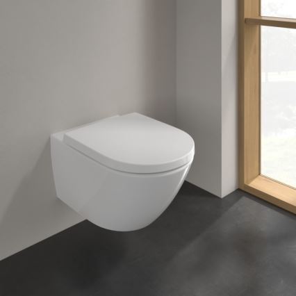 Villeroy & Boch 4670T0R1 - Висяща тоалетна SUBWAY 3.0 керамика/бяла