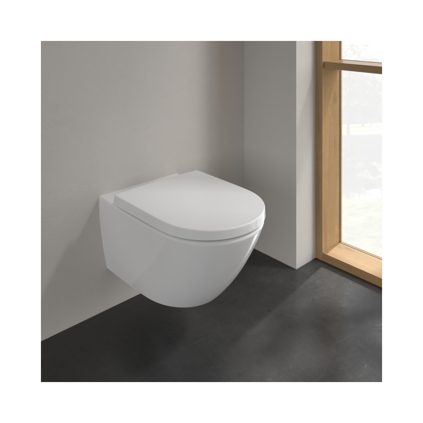 Villeroy & Boch 4670T0R1 - Висяща тоалетна SUBWAY 3.0 керамика/бяла