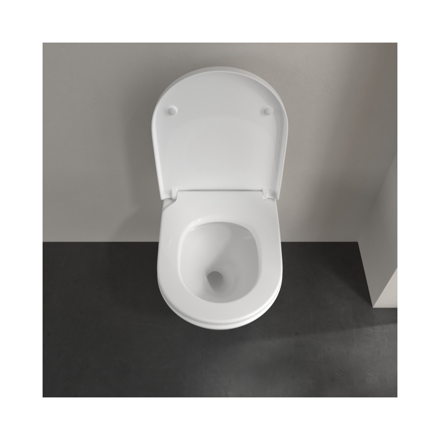 Villeroy & Boch 4670T0T2 - Подвесен унитаз SUBWAY 3.0 керамика/бял