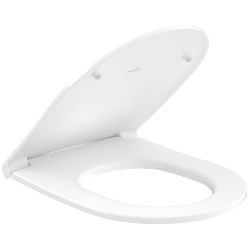 Villeroy & Boch 4670T9R1 - Подвесна тоалетна чиния с тоалетна седалка SoftClose SUBWAY 3.0, керамика/бяла