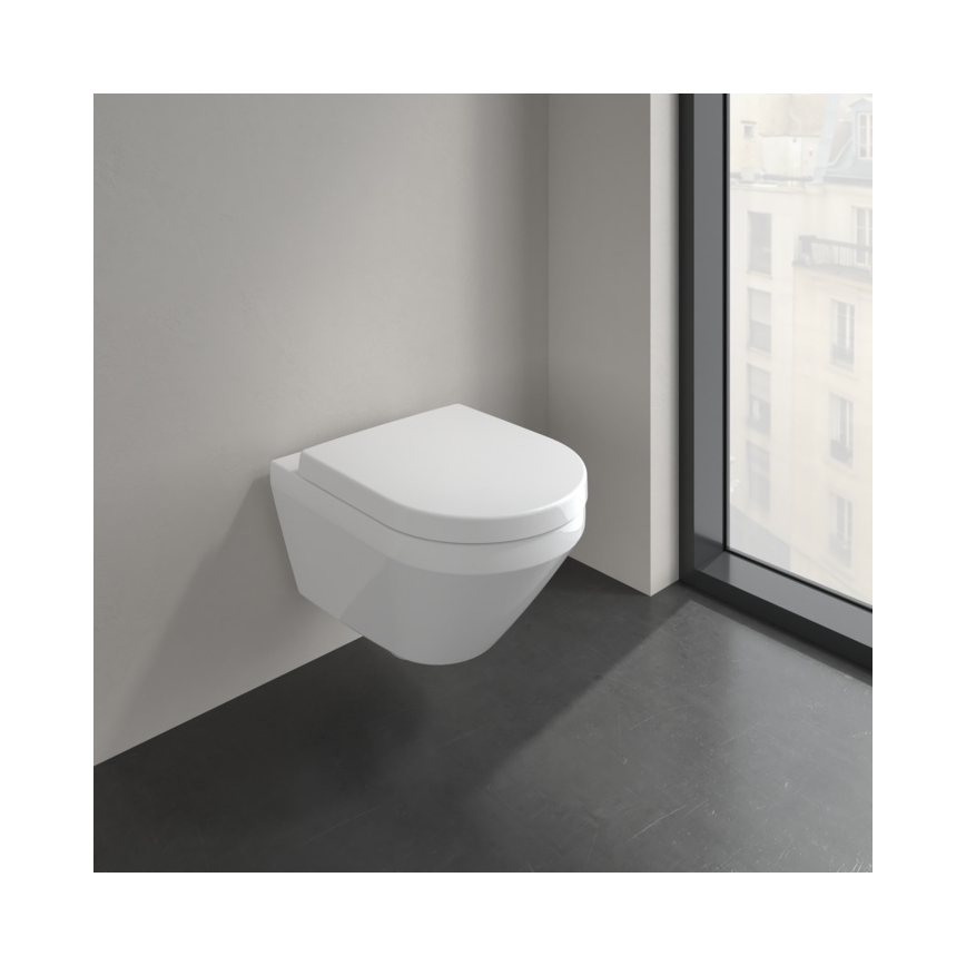 Villeroy & Boch 4694C001 - Подвесна тоалетна чиния ARCHITECTURA керамика/бяла