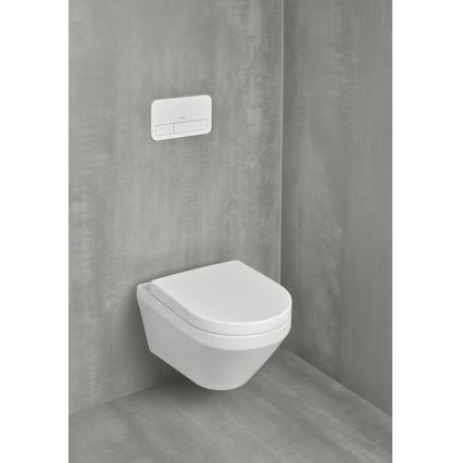 Villeroy & Boch 4694CLR1 - Подвесен WC с тоалетна седалка SoftClose ARCHITECTURA керамика/бяла
