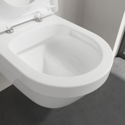 Villeroy & Boch 4694HR01 - Конзолна тоалетна чиния с тоалетна седалка SoftClose ARCHITECTURA керамика/бяла