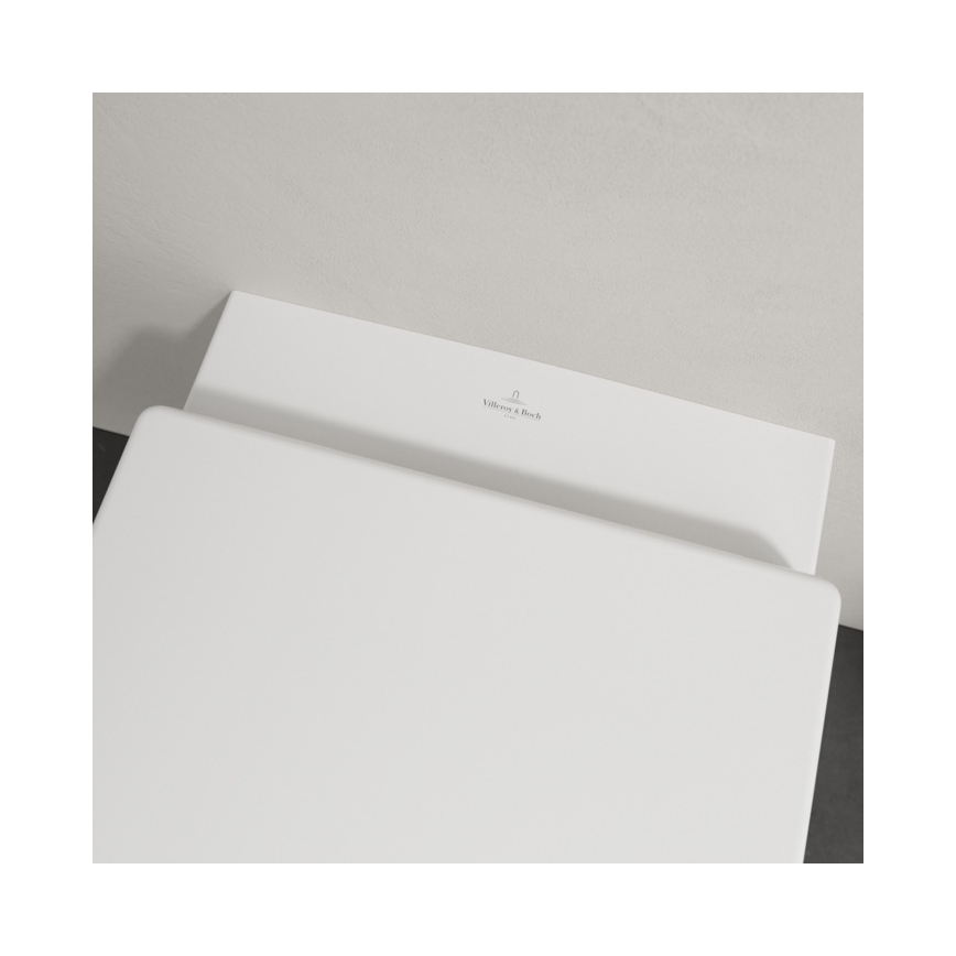 Villeroy & Boch 4694HR01 - Конзолна тоалетна чиния с тоалетна седалка SoftClose ARCHITECTURA керамика/бяла