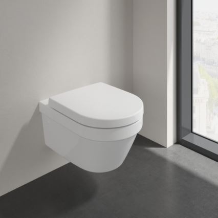 Villeroy & Boch 4694R001 - Висяща тоалетна чиния ARCHITECTURA, керамика/бяла