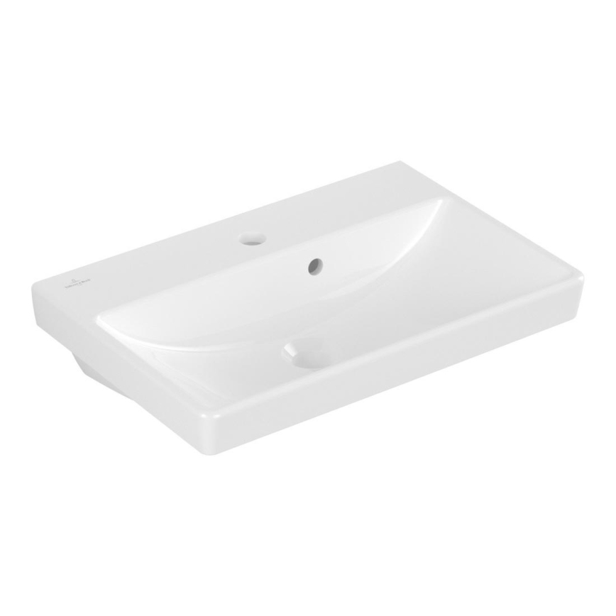 Villeroy & Boch 4A005501 - Окачена мивка AVENTO 55x37 см керамика/бяла