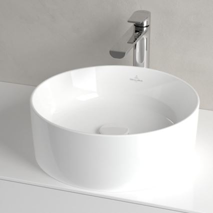 Villeroy & Boch 4A184001 - Мивка за плот COLLARO пр. 40 см керамика/бяла