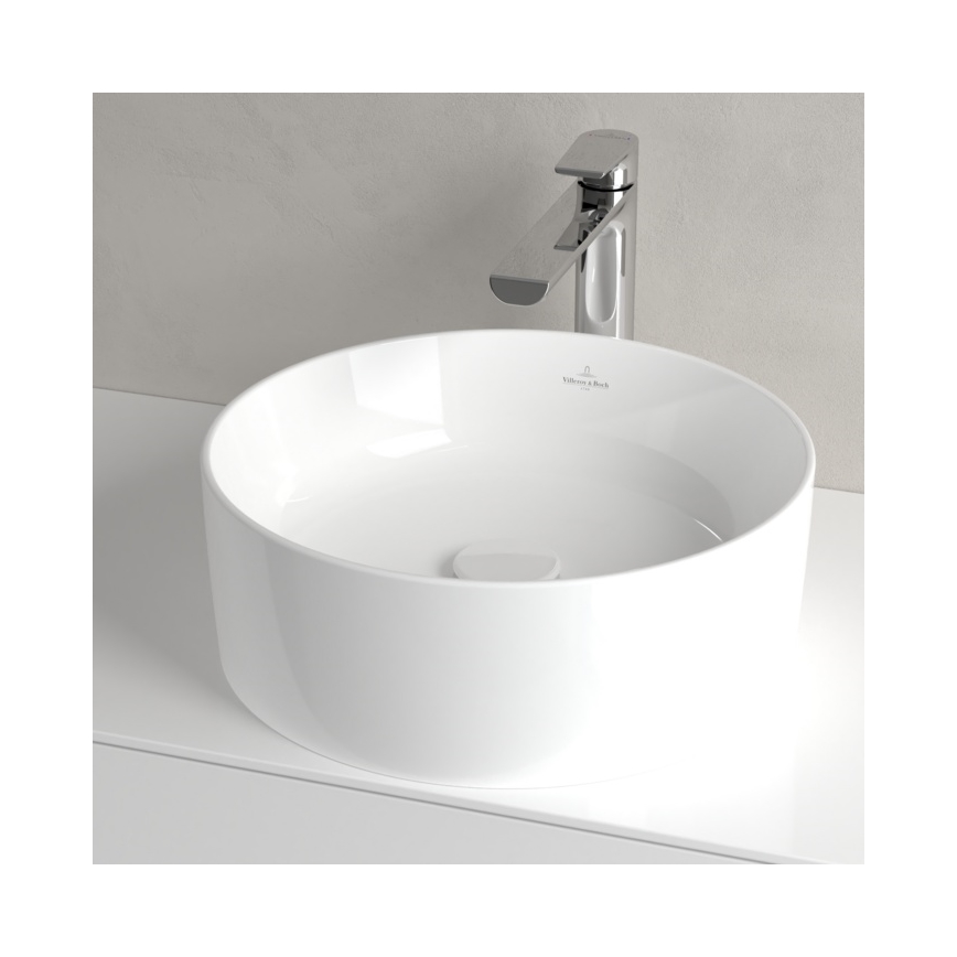 Villeroy & Boch 4A184001 - Мивка за плот COLLARO пр. 40 см керамика/бяла