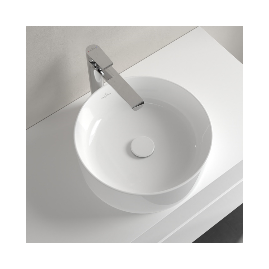Villeroy & Boch 4A1840R1 - Мивка за плот COLLARO Ø 40 см керамична/бяла