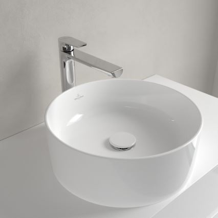 Villeroy & Boch 4A1840R1 - Мивка за плот COLLARO Ø 40 см керамична/бяла