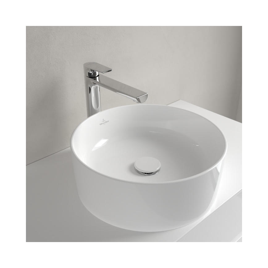 Villeroy & Boch 4A1840R1 - Мивка за плот COLLARO Ø 40 см керамична/бяла