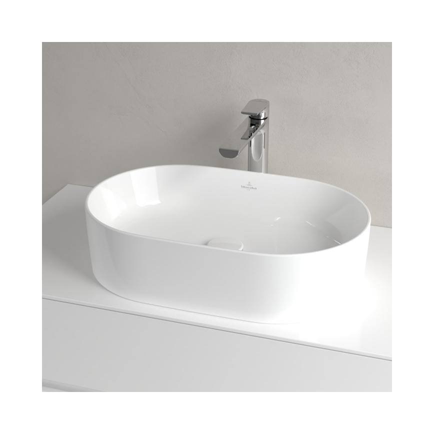 Villeroy & Boch 4A195601 - Мивка за монтаж върху плот COLLARO 56x36 см керамика/бяла