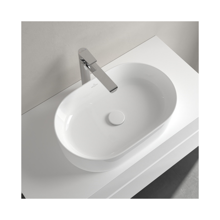 Villeroy & Boch 4A195601 - Мивка за монтаж върху плот COLLARO 56x36 см керамика/бяла