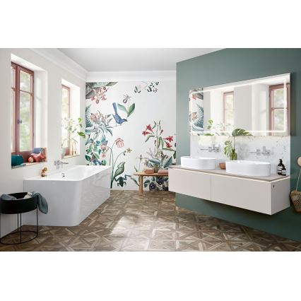 Villeroy & Boch 4A195601 - Мивка за монтаж върху плот COLLARO 56x36 см керамика/бяла
