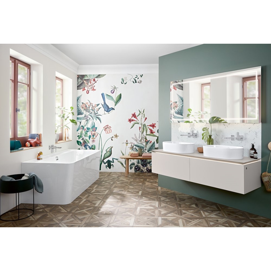 Villeroy & Boch 4A195601 - Мивка за монтаж върху плот COLLARO 56x36 см керамика/бяла