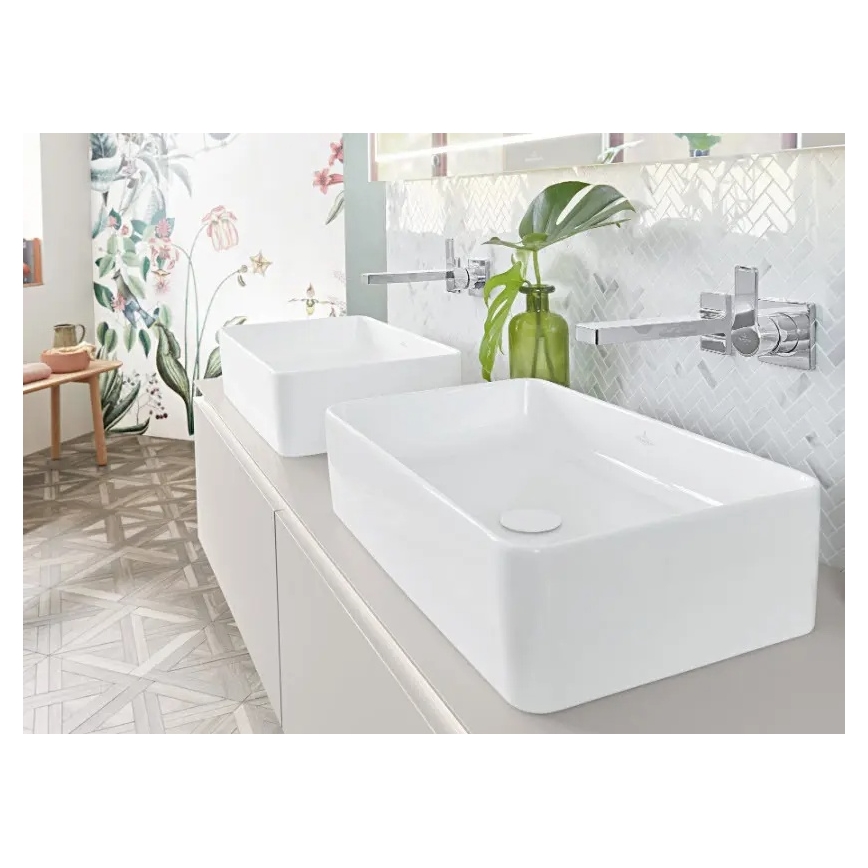 Villeroy & Boch 4A205601 - Мивка за плот COLLARO 56x36 см керамична/бяла