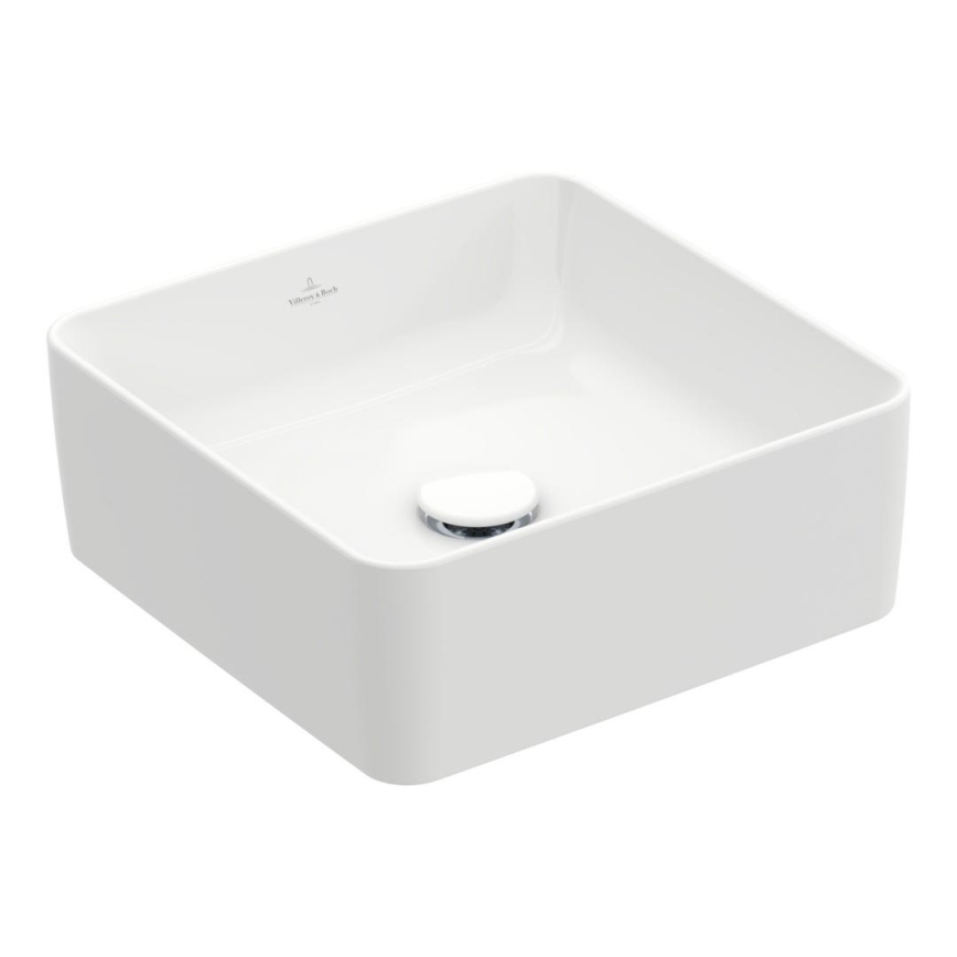 Villeroy & Boch 4A213801 - Мивка за плот COLLARO 38x38 см керамична/бяла
