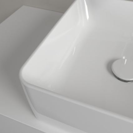 Villeroy & Boch 4A213801 - Мивка за плот COLLARO 38x38 см керамична/бяла