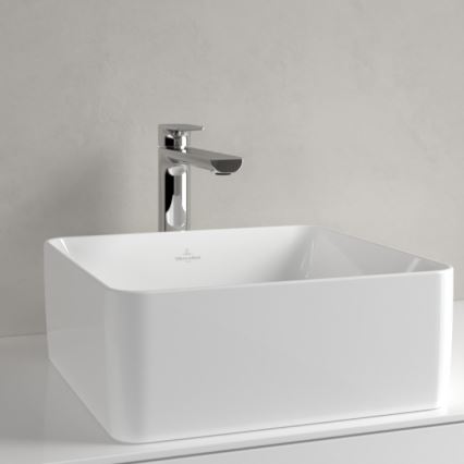 Villeroy & Boch 4A213801 - Мивка за плот COLLARO 38x38 см керамична/бяла
