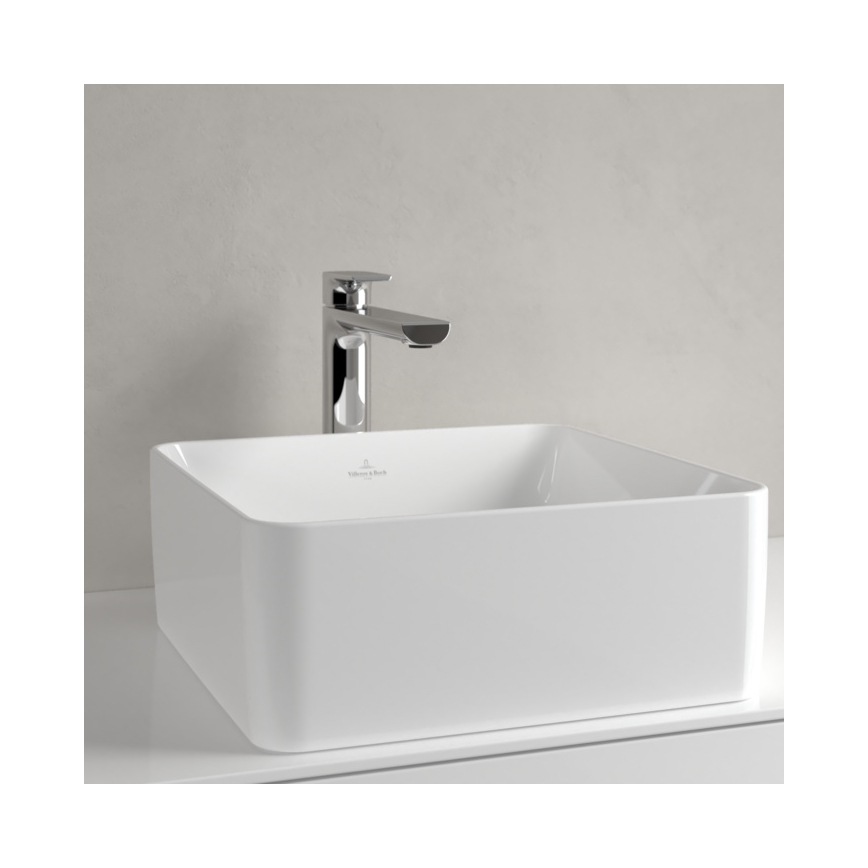 Villeroy & Boch 4A213801 - Мивка за плот COLLARO 38x38 см керамична/бяла