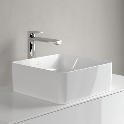 Villeroy & Boch 4A213801 - Мивка за плот COLLARO 38x38 см керамична/бяла