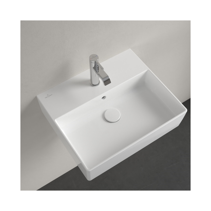Villeroy & Boch 4A225G01 - стенна/за плот мивка MEMENTO 50x42cm керамика/бяла